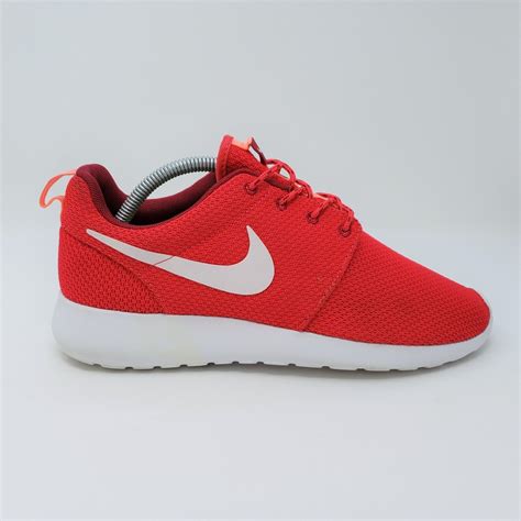 nike roshe run weiß rot|roshe run shoes.